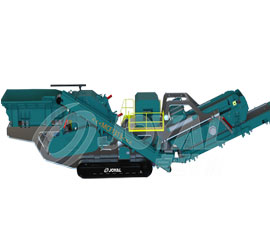 履帶式移動反擊破碎站