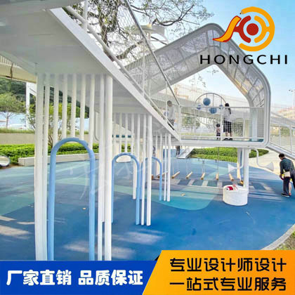 景觀廊橋組合滑梯